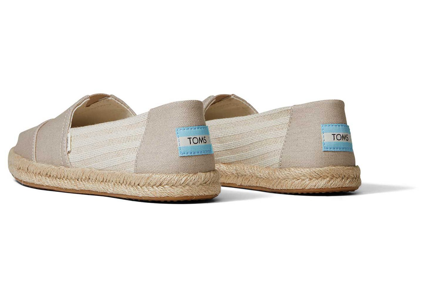 Toms Espadryle Damskie Beżowe - Alpargata Rope - 96MKFTPXJ